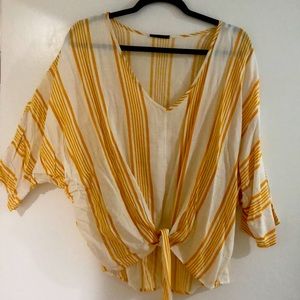 Tie waste, dolman style blouse